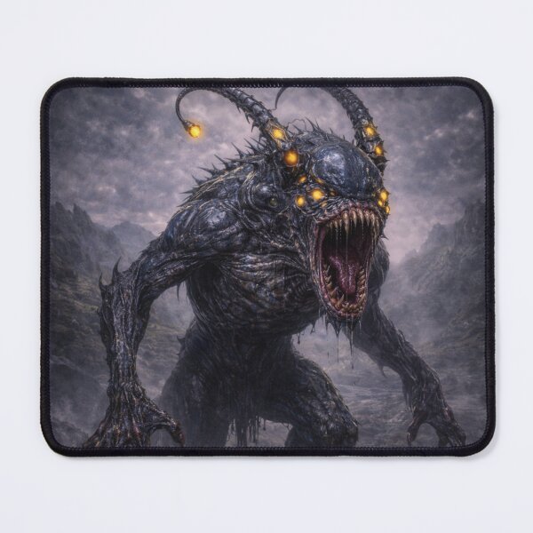Item preview, Altairian Beast Mythical Cryptid Cosmic Monster Artwork designed and sold by The Dark Files.