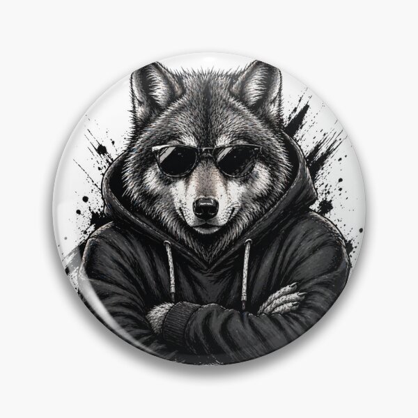 Item preview, Wolf Hoodie Streetwear designed and sold by Unknowj.