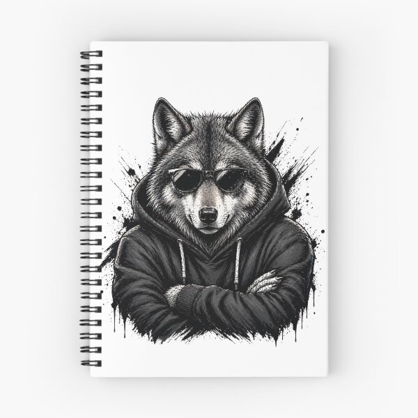 Item preview, Wolf Hoodie Streetwear designed and sold by Unknowj.