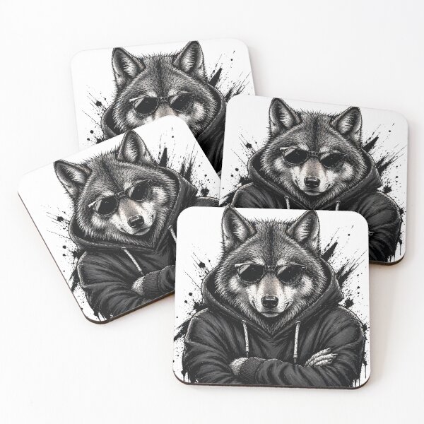 Item preview, Wolf Hoodie Streetwear designed and sold by Unknowj.