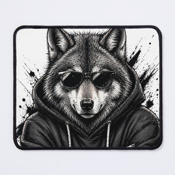 Item preview, Wolf Hoodie Streetwear designed and sold by Unknowj.