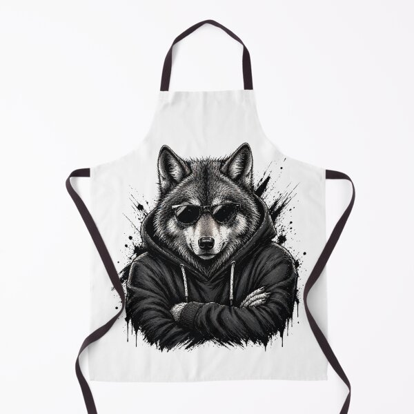 Item preview, Wolf Hoodie Streetwear designed and sold by Unknowj.