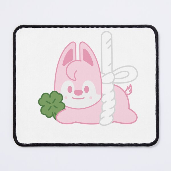 Item preview, SKZOO Wolf Chan pink luck - STAY in Our Little House designed and sold by 0627june.