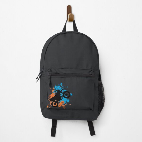 Item preview, Muddy Dirt Bike (blue and orange) designed and sold by Doodloom.
