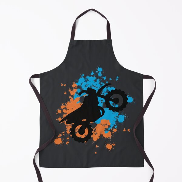 Item preview, Muddy Dirt Bike (blue and orange) designed and sold by Doodloom.