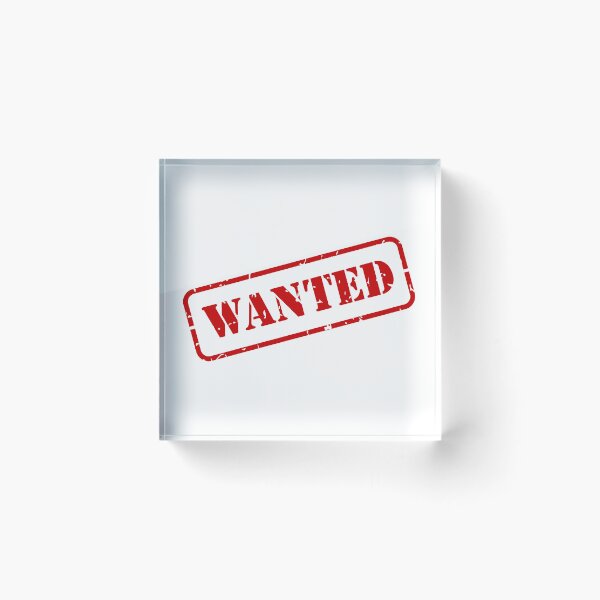 Item preview, Wanted Red Rubber Stamp Vector designed and sold by THP Creative.