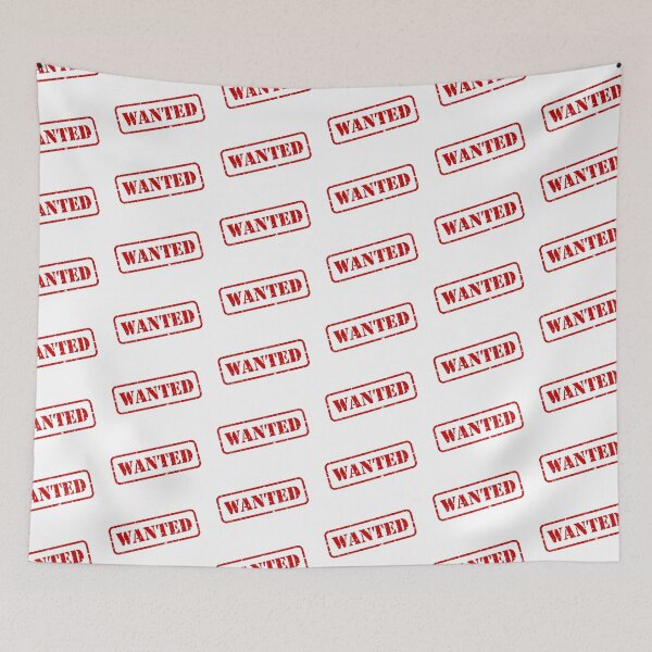 Item preview, Wanted Red Rubber Stamp Vector designed and sold by THP Creative.