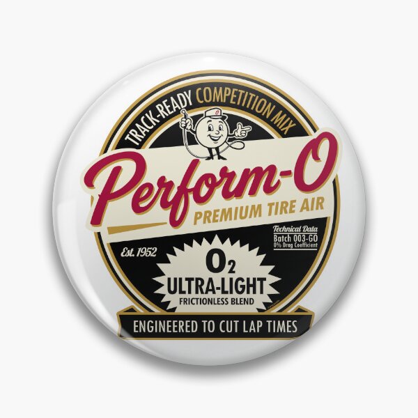 Item preview, Perform-O Track-Ready Competition Mix: Satirical Performance Tire Air Logo designed and sold by Automotive Art by Greg.
