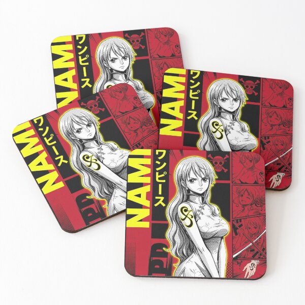 Item preview, Nami retro-videogame manga poster design designed and sold by Moonshroomarts.