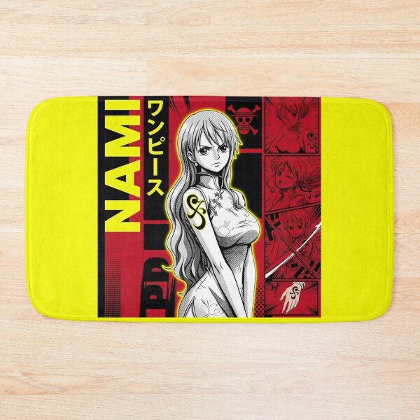 Item preview, Nami retro-videogame manga poster design designed and sold by Moonshroomarts.