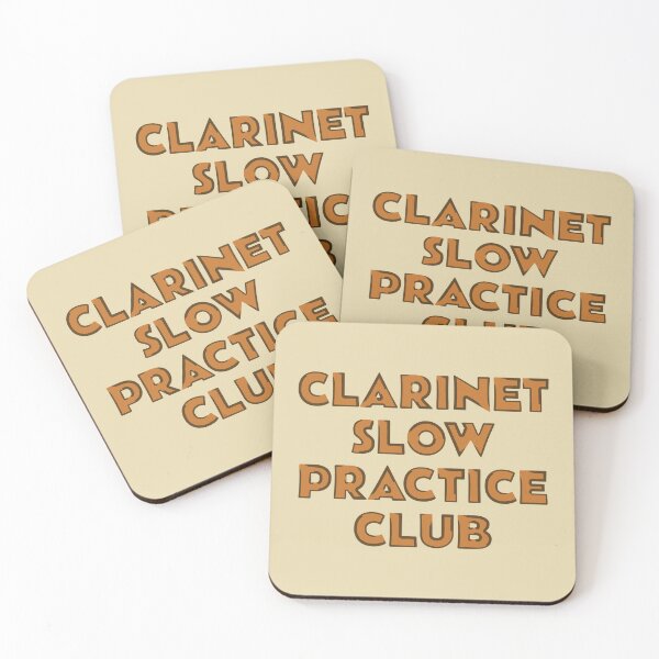 Item preview, CLARINET SLOW PRACTICE CLUB designed and sold by MOCOPOCO.