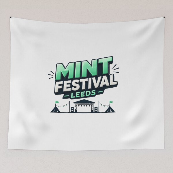 Item preview, Mint Festival 2026 – Vibrant Music Celebration Design designed and sold by Combat Skies.