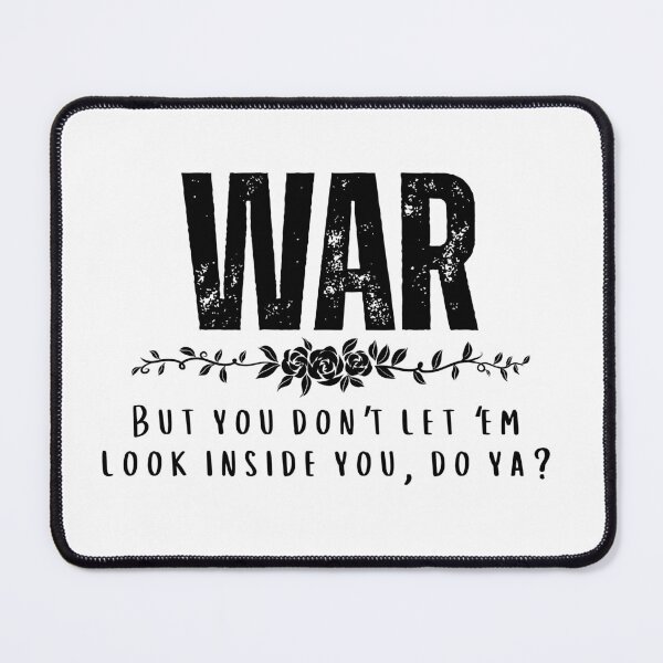 Item preview, YUNGBLUD lyrics - War designed and sold by bruise+blush.