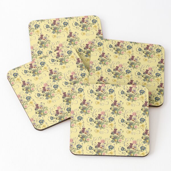 Item preview, Renaissance Flowers With Silver designed and sold by bloomingvine.