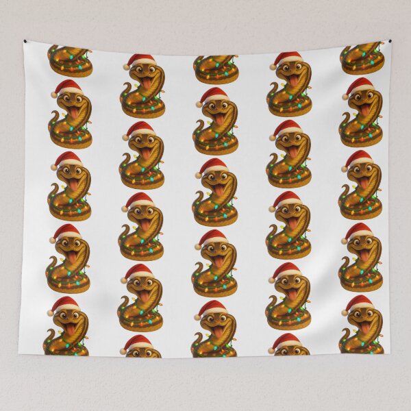 Item preview, Christmas Titanoboa designed and sold by Sillytoe.