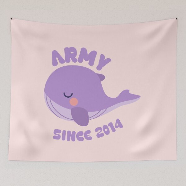 Item preview, BTS army sice 2014 whale designed and sold by Morcawork.