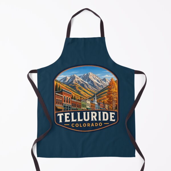 Item preview, Telluride, Colorado - Fall Mountain Colors designed and sold by Myra365Art.