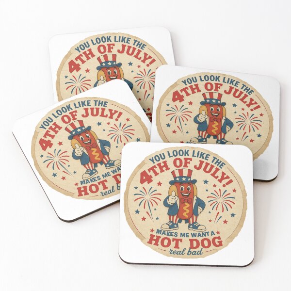 Item preview,  Uncle Sam Hot Dog  designed and sold by CLMDigitalArt.