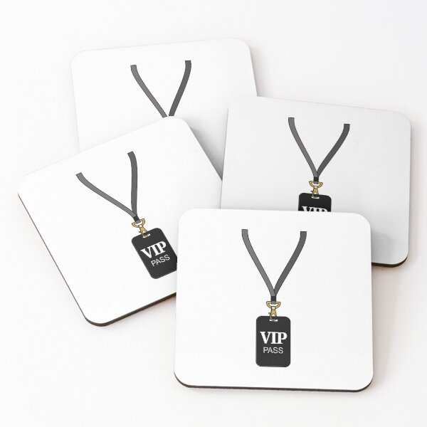 Item preview, VIP Pass With Lanyard Vector Illustration designed and sold by THP Creative.