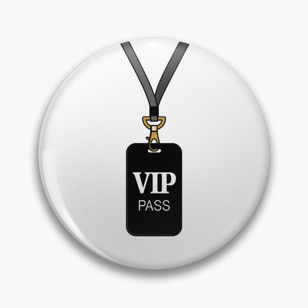 Item preview, VIP Pass With Lanyard Vector Illustration designed and sold by THP Creative.