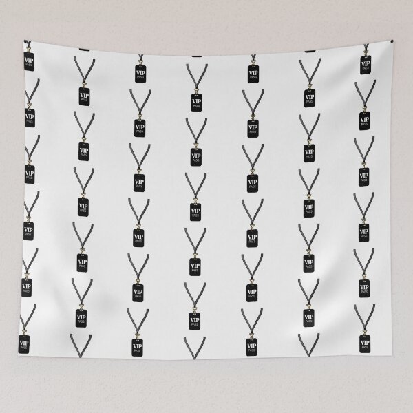 Item preview, VIP Pass With Lanyard Vector Illustration designed and sold by THP Creative.