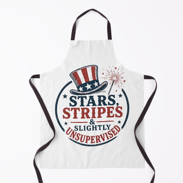 Item preview, Stars, Stripes & Slightly Unsupervised designed and sold by CLMDigitalArt.