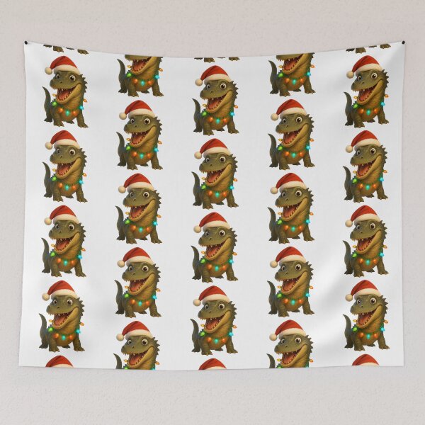 Item preview, Christmas Tylosaurus designed and sold by Sillytoe.