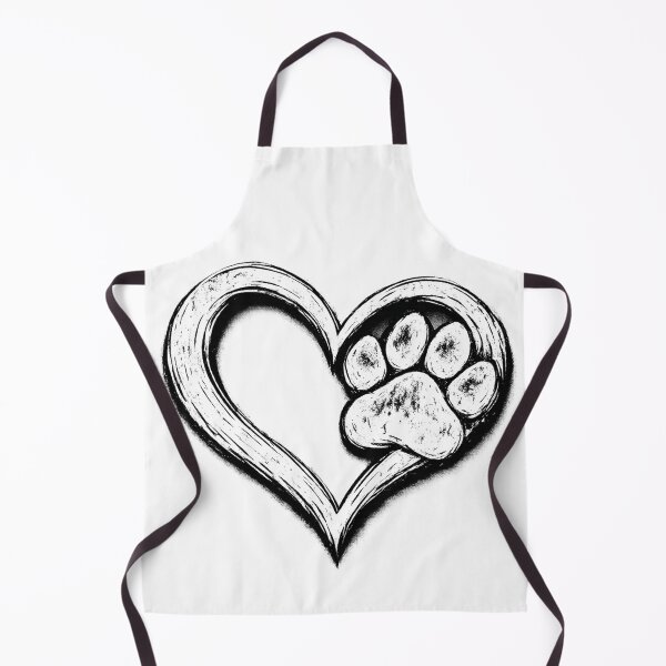 Item preview, Heart Dog Paw designed and sold by ttuniques.