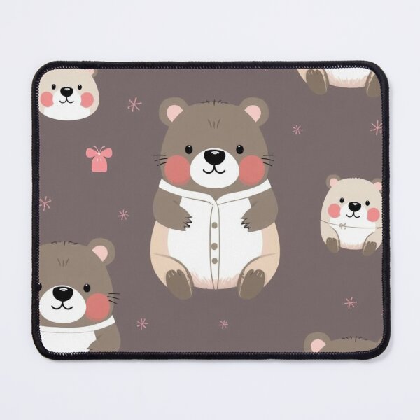 Item preview, Cute Wombats in Pyjamas with Stars designed and sold by pUNKnown.