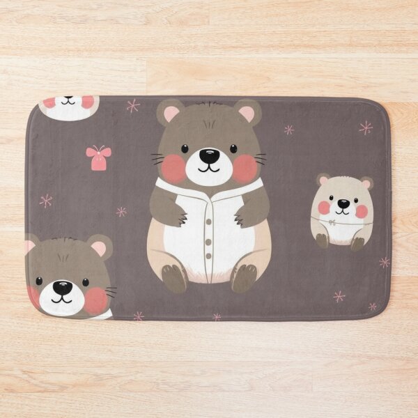 Item preview, Cute Wombats in Pyjamas with Stars designed and sold by pUNKnown.