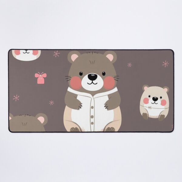 Item preview, Cute Wombats in Pyjamas with Stars designed and sold by pUNKnown.