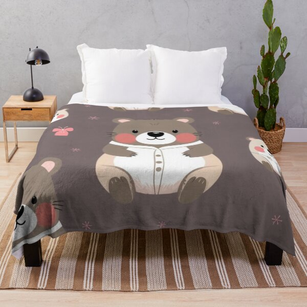 Item preview, Cute Wombats in Pyjamas with Stars designed and sold by pUNKnown.