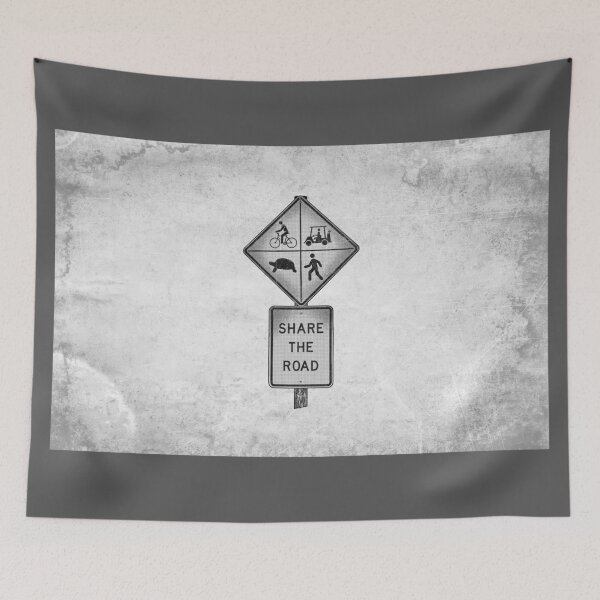 Item preview, Share The Road Galápagos Tortoise Crossing Sign designed and sold by Ghoul Enterprises.