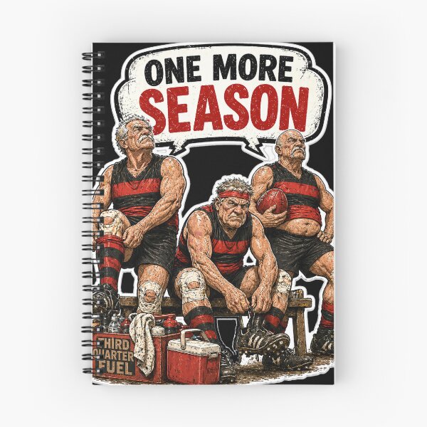 Item preview, One More Season Funny Footy T-Shirt | Old Footballer Gift | Father’s Day Sports Tee designed and sold by Loose Parts.