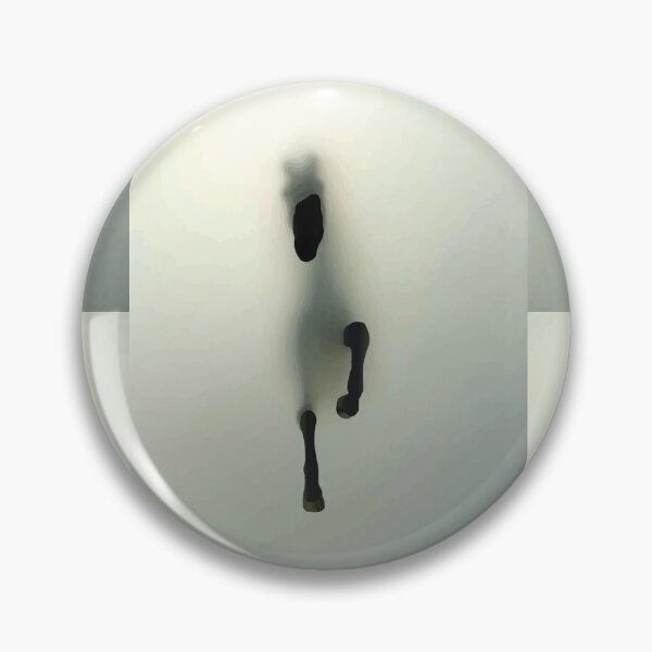 Item preview, Minimalist Horse Emerging from Thick Fog Art designed and sold by RamyGallery.