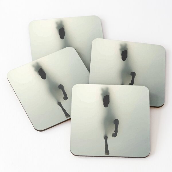 Item preview, Minimalist Horse Emerging from Thick Fog Art designed and sold by RamyGallery.