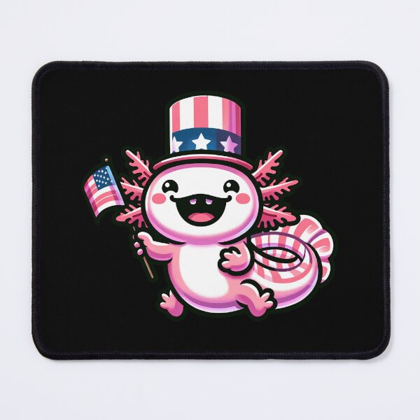 Item preview, Funny Axolotl 4th July Patriotic USA Flag America Boys Girls Kids designed and sold by rafaeltto.
