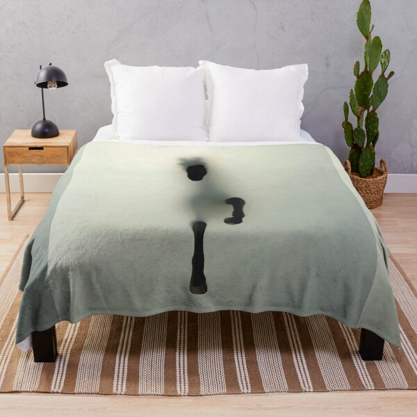 Item preview, Caballo minimalista emergiendo de una densa niebla (Arte) designed and sold by RamyGallery.