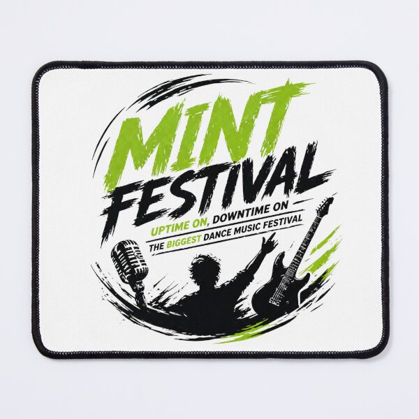 Item preview, Mint Festival 2026 – biggest dance music festival designed and sold by Combat Skies.