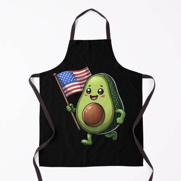 Item preview, Funny Avocado 4th July Patriotic USA Flag America Boys Girls Kids designed and sold by rafaeltto.