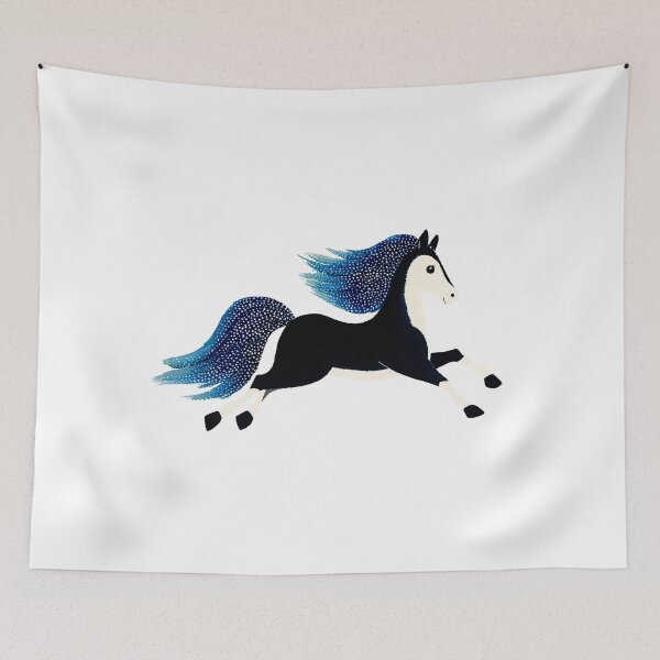 Item preview, Brushstroke Horse 4 designed and sold by FlaskLab.