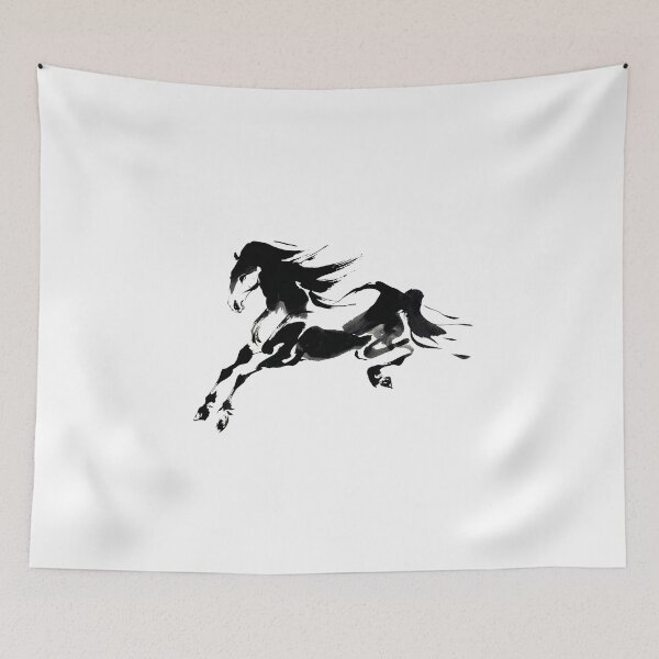 Item preview, Brushstroke Horse 3 designed and sold by FlaskLab.