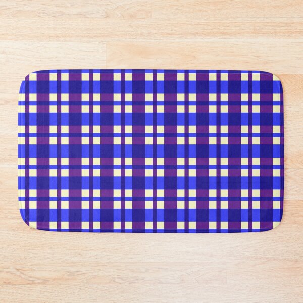Item preview, Calm blue plaid pattern for cozy living designed and sold by Bloomiastudio.