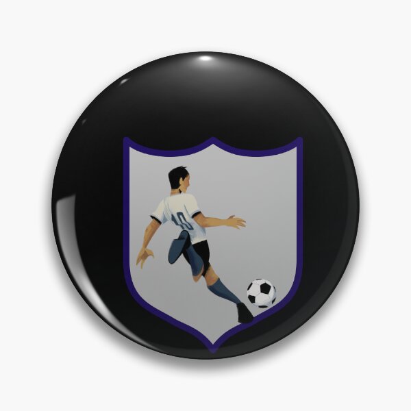 Item preview, Copy of Vintage Football Club Badge - Iconic Number 10 Silhouette designed and sold by A touch of creativity.