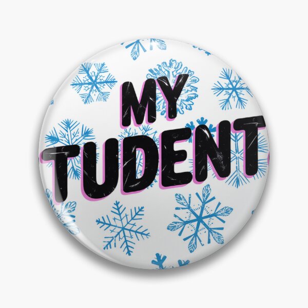 Item preview, Retro Modern Blue Snowflakes Risograph Print designed and sold by Bloomkept.