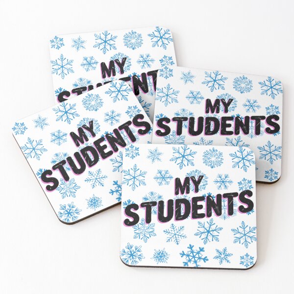 Item preview, Retro Modern Blue Snowflakes Risograph Print designed and sold by Bloomkept.