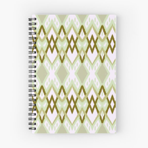 Item preview, Olive calm ikat designed and sold by Bloomiastudio.