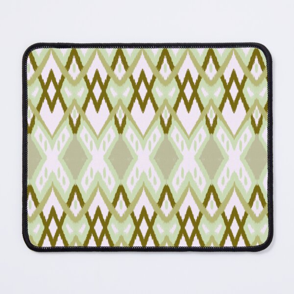 Item preview, Olive calm ikat designed and sold by Bloomiastudio.
