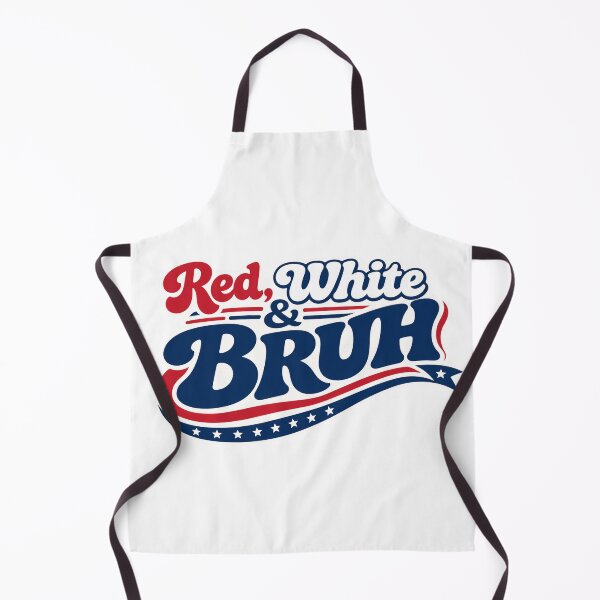 Item preview, Red, White & Bruh designed and sold by CLMDigitalArt.