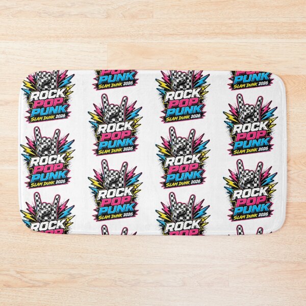 Item preview, Rock Pop Punk Slam Dunk – Music Festival Design designed and sold by Combat Skies.